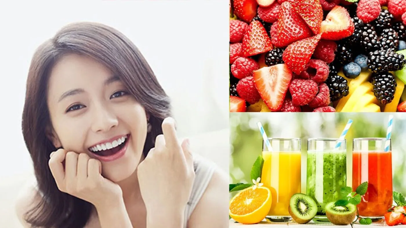 Foods hepl beautiful and healthy skin